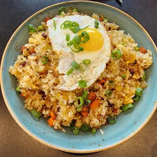 Duck Fat Fried Rice w/egg
