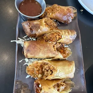 Kimchi Spring Rolls