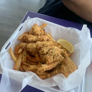 Fried King Crab Legs