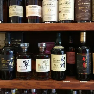 Only at Roys Yamazaki 12 &amp; 18 year!!!!  NIKKA whiskey &amp; 21 year!!!  Plus Hibiki whiskey &amp; 12 year!!  Get them while you can!!!