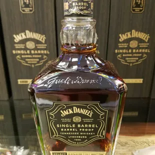 This at your Pappy's single barrel, this is "barrel proof" single barrel. Uncut &amp; unmolested, pure Jack Daniel's @