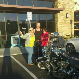 Roy's Liquor Biker Chick approved!