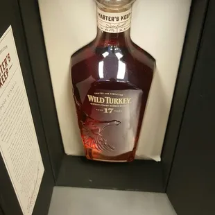 Wild turkey master's keep 17yr only at Roys, get it while you can!