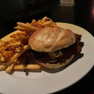 Boston Chops Fried Chicken Sandwich