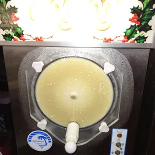 an ice cream machine
