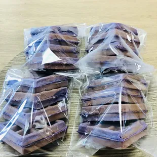 Ube waffles
