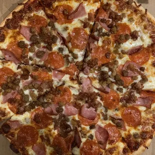 True Meat Lover pizza