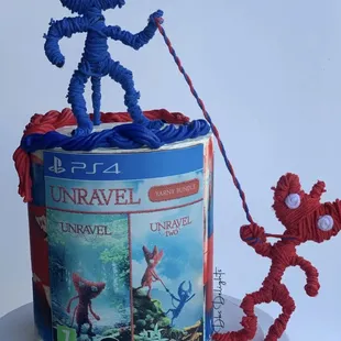 a cake made to look like a toy