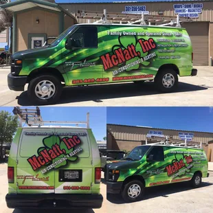McNatt AC full van wrap