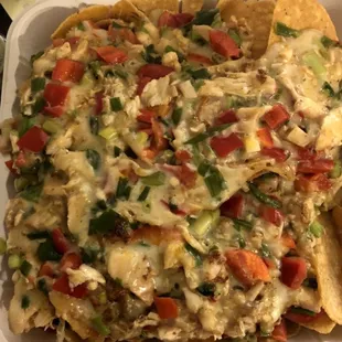 Chicken nachos. So good.
