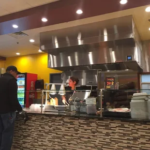 sushi and sashimi, interior