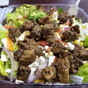 Steak salad