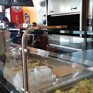 sushi and sashimi, interior