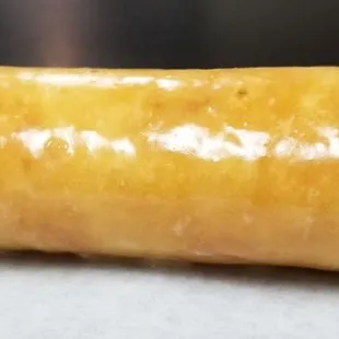 a close up of a pastry