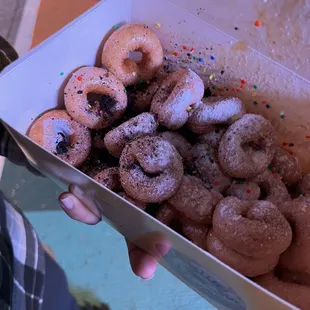 Mini donuts