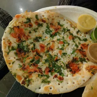 Tomato Onion Uttapam