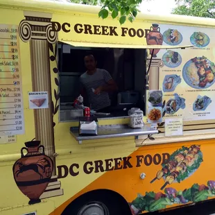 DC Greek Food food truck.