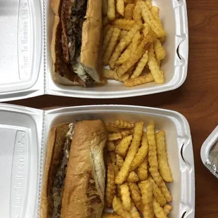 Philly combo + bacon, philly combo