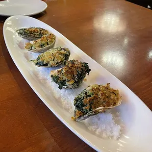 Oysters Rockefeller