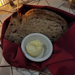 Complimentary bread