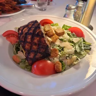 DC Salmon Caesar Salad