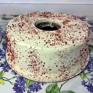 Red Velvet Sweet Potato Cake