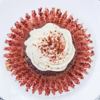Red Velvet Sweet Potato Square Cake