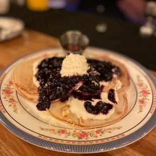 Lemon ricotta pancakes