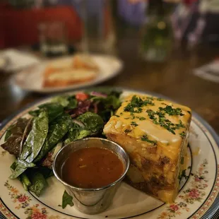 Sausage egg potato frittata