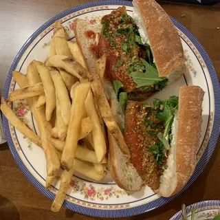 Seasonal Special Chick Parmesan Sandwich