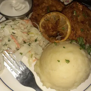 Chesapeake Fritters Entree