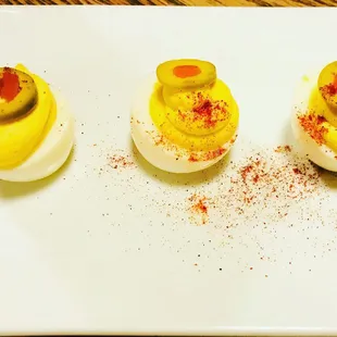 Pimento Cheese Deviled Eggs