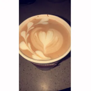 a cup of coffee