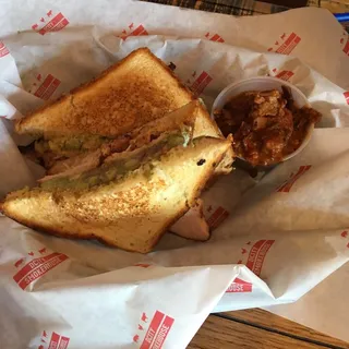 Meaty Palmer Sandwich