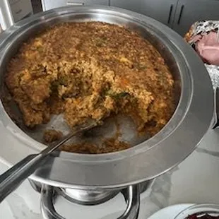 This supposed to be cornbread dressing!  WTH