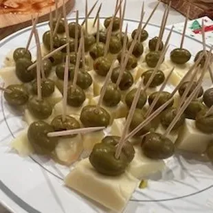 This was supposed to be my vegetable tray! See the meatballs in the back on a wooden board instead of a chafing dish? Undercooked and cold