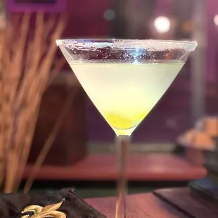 Lemon drop martini