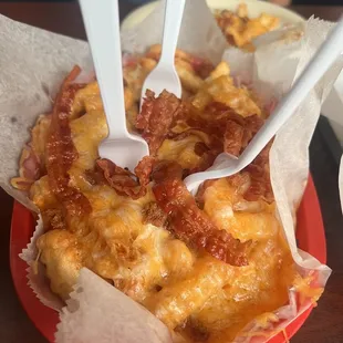 Cheese fries were delicious. Definitely getting again!