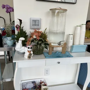 Water station and hopefully they'll add more games in the future