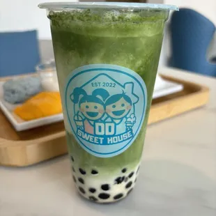 Iced Matcha Coconut