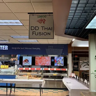 the interior of a restaurant