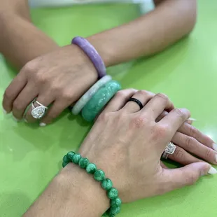 New Jade bangles!