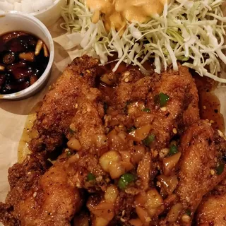 Garlic Chicken Wings w/ Soy Sauce