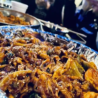 Spicy Stir-Fried Pork Belly