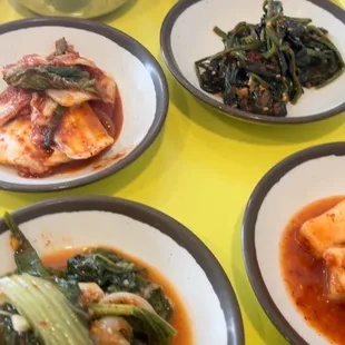 banchan (side dishes)