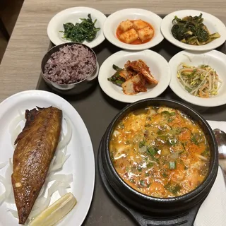 Seafood Silken Tofu Stew