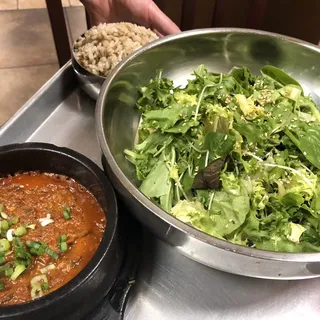 Barley Bibimbap with Bean Paste