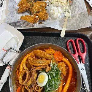 T3. King Squid Topokki (1-2 persons)