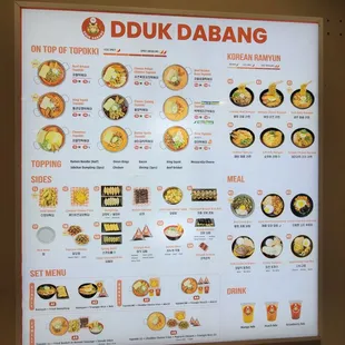 menu, sushi and sashimi