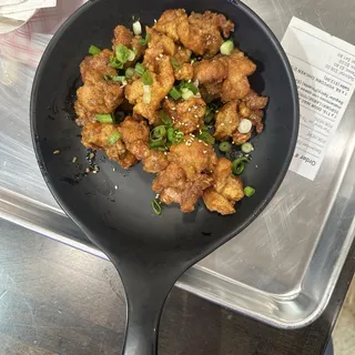 S8. Popcorn chicken